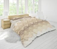 DIMcol ΣΕΝΤΟΝΙΑ ΕΜΠΡΙΜΕ ΣΕΤ 4 τεμ ΕΝΗΛ Cott/Pol 70/30 240Χ270 Forest 310 Beige