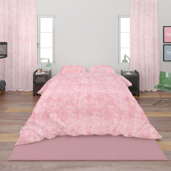 Σεντόνια Σετ 4 τεμ Premium Shadow 617 240X270 Pink 100% Cotton