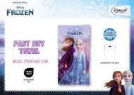 Πετσέτα Θαλάσσης Quick Dry Disney Home Frozen 22 70X140 Lilac 100% Microfiber