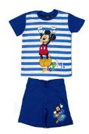 Πιτζάμα Καλοκαιρινή Σετ 2 Τεμ. Disney Home Mickey 100% Cotton Jersey Blue 2 3 4 5 6