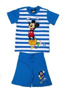 Πιτζάμα Καλοκαιρινή Σετ 2 Τεμ. Disney Home Mickey 100% Cotton Jersey Sky Blue 2 3 4 5 6