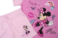 Πιτζάμα Καλοκαιρινή Σετ 2 Τεμ. Disney Home Minnie 100% Cotton Jersey