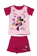 Πιτζάμα Καλοκαιρινή Σετ 2 Τεμ. Disney Home Minnie 100% Cotton Jersey Fuchsia 3 4 5 6 8