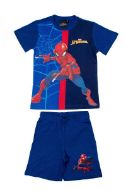 Πιτζάμα Καλοκαιρινή Σετ 2 Τεμ. Disney Home Spider-Man 100% Cotton Jersey Blue 3 4 5 6 8