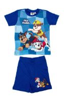 Πιτζάμα Καλοκαιρινή Σετ 2 Τεμ. Nickelodeon Paw Patrol 100% Cotton Jersey Blue 2 3 4 5 6