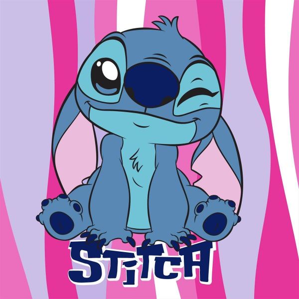 Λαβέτα Νηπιαγωγείου Disney Home Lilo & Stitch 74 30X30 100% Polyester