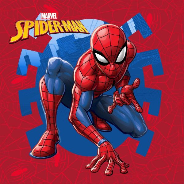 Λαβέτα Νηπιαγωγείου Marvel Spider-Man 71 30X30 100% Polyester