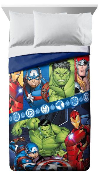 Πάπλωμα Marvel Avengers 47 160X240 Blue 100% Microfiber