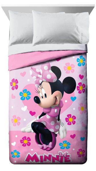 Πάπλωμα Disney Home Minnie 48 160X240 Pink 100% Microfiber