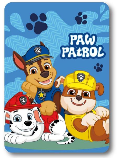 Κουβέρτα Fleece Nickelodeon Paw Patrol 62 100X140 Blue 100% Polyester