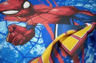 Σεντόνια Σετ 2 τεμ Marvel Spider-Man 712 160X240 Electric Blue 100% Cotton