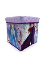 Κουτί-Σκαμπό Disney Home Frozen 12 30X30X30 Lilac 100% Polyester