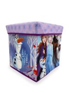 Κουτί-Σκαμπό Disney Home Frozen 12 30X30X30 Lilac 100% Polyester