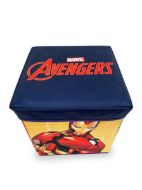 Κουτί-Σκαμπό Marvel Avengers 11 30X30X30 Blue 100% Polyester